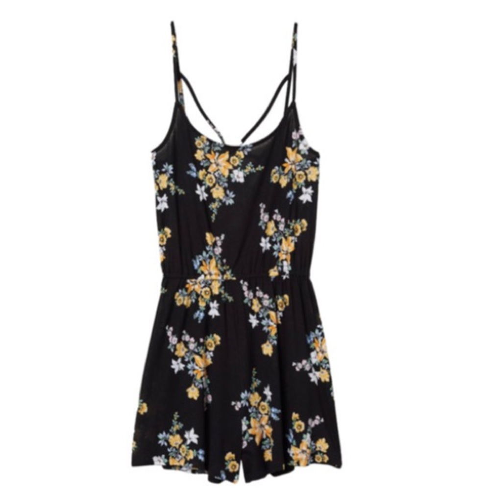 H&M PATTERNED JUMPSUIT.